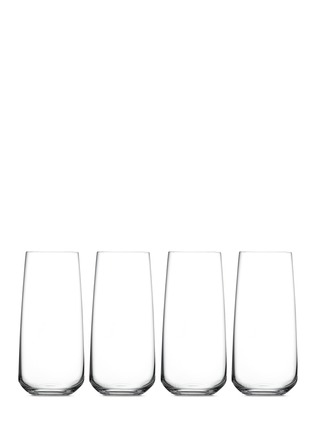 Main View - Click To Enlarge - NUDE - Mirage long drink glass set