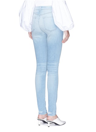 Back View - Click To Enlarge - J BRAND - 'Maria' ripped high rise skinny denim pants