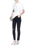 Figure View - Click To Enlarge - J BRAND - '8227' ripped stretch skinny denim pants