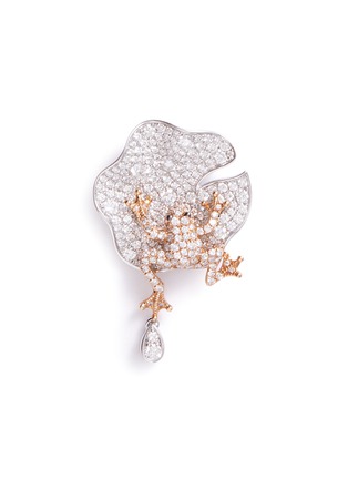 Main View - Click To Enlarge - LC COLLECTION JEWELLERY - 'Lucky Charm' diamond 18k gold pendant