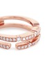 Detail View - Click To Enlarge - LC COLLECTION JEWELLERY - 'Versatile' diamond 18k rose gold ring