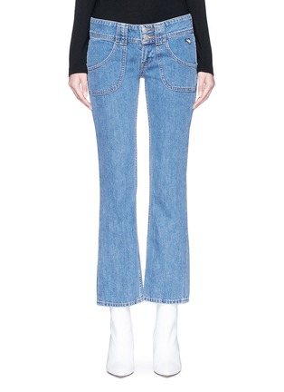 Main View - Click To Enlarge - J BRAND - x Bella Freud 'Boy Girl' straight leg denim pants