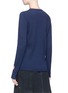 Back View - Click To Enlarge - J BRAND - x Bella Freud 'Boy Girl' slogan embroidered Merino wool sweater