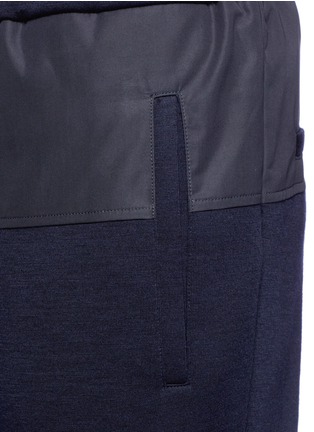 Detail View - Click To Enlarge - MARNI - Woven panel jogging pants