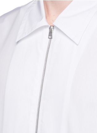 Detail View - Click To Enlarge - MARNI - Cotton poplin shirt jacket