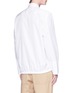 Back View - Click To Enlarge - MARNI - Cotton poplin shirt jacket