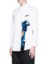 Front View - Click To Enlarge - MARNI - Graphic layered panel shirt