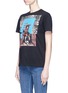 Front View - Click To Enlarge - SONIA RYKIEL - Logo collage print T-shirt