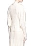 Back View - Click To Enlarge - SONIA RYKIEL - Batwing sleeve mixed rib knit sweater