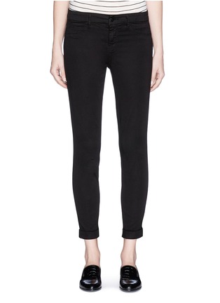 Main View - Click To Enlarge - J BRAND - 'Anja' mid rise cropped jeans