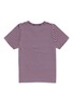 Figure View - Click To Enlarge - ACNE STUDIOS - 'Mini Napa Face' stripe kids T-shirt