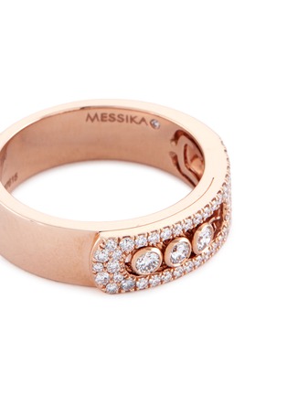 Detail View - Click To Enlarge - MESSIKA - 'Move Noa' diamond 18k rose gold ring