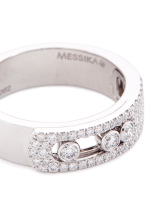 Detail View - Click To Enlarge - MESSIKA - 'Move Noa' diamond 18k white gold ring