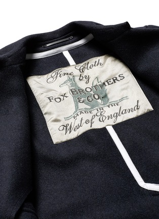 Detail View - Click To Enlarge - DRIES VAN NOTEN - 'Raphael' sash tie wool coat