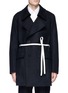 Main View - Click To Enlarge - DRIES VAN NOTEN - 'Raphael' sash tie wool coat