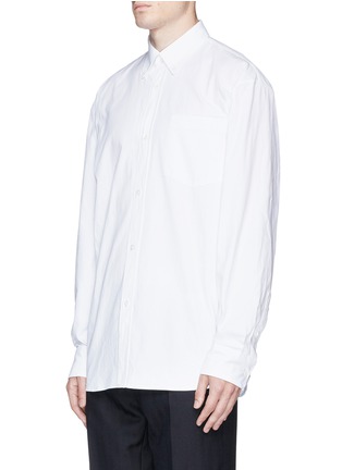 Front View - Click To Enlarge - DRIES VAN NOTEN - 'Cliff' oversized Oxford shirt