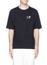 Main View - Click To Enlarge - DRIES VAN NOTEN - 'Holiday' rose appliqué cotton T-shirt