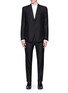 Main View - Click To Enlarge - DRIES VAN NOTEN - 'Kenneth' diamond jacquard suit