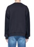 Back View - Click To Enlarge - DRIES VAN NOTEN - 'Hexton' print quilted satin sweatshirt