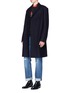 Figure View - Click To Enlarge - DRIES VAN NOTEN - 'Riot' felted wool blend oversized coat