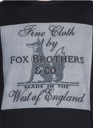 Detail View - Click To Enlarge - DRIES VAN NOTEN - 'Holiday' fox and slogan print T-shirt