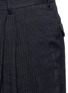Detail View - Click To Enlarge - DRIES VAN NOTEN - Pleated pinstripe hopsack pants