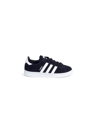 Main View - Click To Enlarge - ADIDAS - 'Campus EL I' suede toddler sneakers