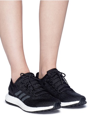 Figure View - Click To Enlarge - ADIDAS - x Reigning Champ 'Pureboost' knit sneakers