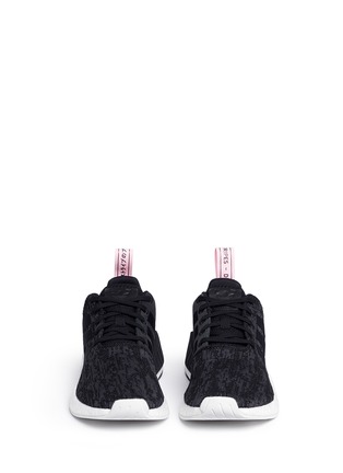 Front View - Click To Enlarge - ADIDAS - 'NMD_R2' boost™ circular knit sneakers