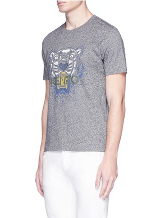 Front View - Click To Enlarge - KENZO - Tiger print T-shirt