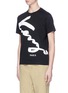 Front View - Click To Enlarge - KENZO - Signature logo print T-shirt