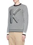 Front View - Click To Enlarge - KENZO - Fair Isle jacquard sweater