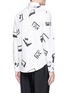 Back View - Click To Enlarge - KENZO - Assorted postcard print shirt