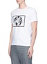 Front View - Click To Enlarge - KENZO - Logo globe print T-shirt