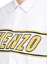 Detail View - Click To Enlarge - KENZO - Logo jacquard Oxford shirt