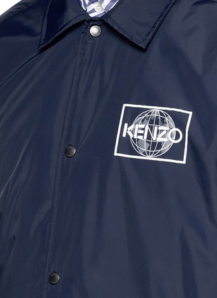 Detail View - Click To Enlarge - KENZO - Logo print padded coach jacket