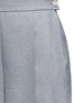 Detail View - Click To Enlarge - THOM BROWNE  - Pleated twill culottes