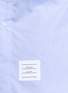 Detail View - Click To Enlarge - THOM BROWNE  - Oversized reverse cotton poplin shirt