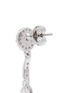 Detail View - Click To Enlarge - CZ BY KENNETH JAY LANE - Spiral cubic zirconia pear drop earrings