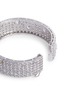 Detail View - Click To Enlarge - CZ BY KENNETH JAY LANE - Round and oval cut cubic zirconia bangle