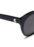 Detail View - Click To Enlarge - GUCCI - Oversized cat eye acetate sunglasses