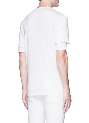 Back View - Click To Enlarge - 3.1 PHILLIP LIM - 'No Logo' patch T-shirt