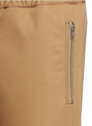 Detail View - Click To Enlarge - 3.1 PHILLIP LIM - Elastic cuff twill jogging pants