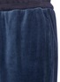 Detail View - Click To Enlarge - 3.1 PHILLIP LIM - Jersey underlay velour sweat shorts