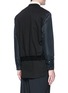 Back View - Click To Enlarge - 3.1 PHILLIP LIM - Contrast sleeve bomber shirt jacket