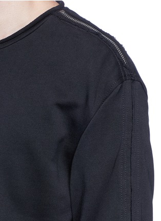 Detail View - Click To Enlarge - 3.1 PHILLIP LIM - Zip sleeve sweatshirt