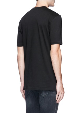Back View - Click To Enlarge - 3.1 PHILLIP LIM - 'Nbd' embroidered T-shirt