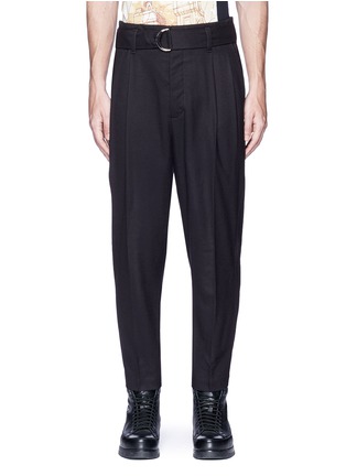 Main View - Click To Enlarge - 3.1 PHILLIP LIM - Belted double pleated wool pants