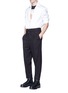 Figure View - Click To Enlarge - 3.1 PHILLIP LIM - Belted double pleated wool pants