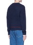 Back View - Click To Enlarge - 3.1 PHILLIP LIM - Contrast trim chenille sweater